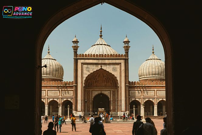 Jama Masjid in lucknow