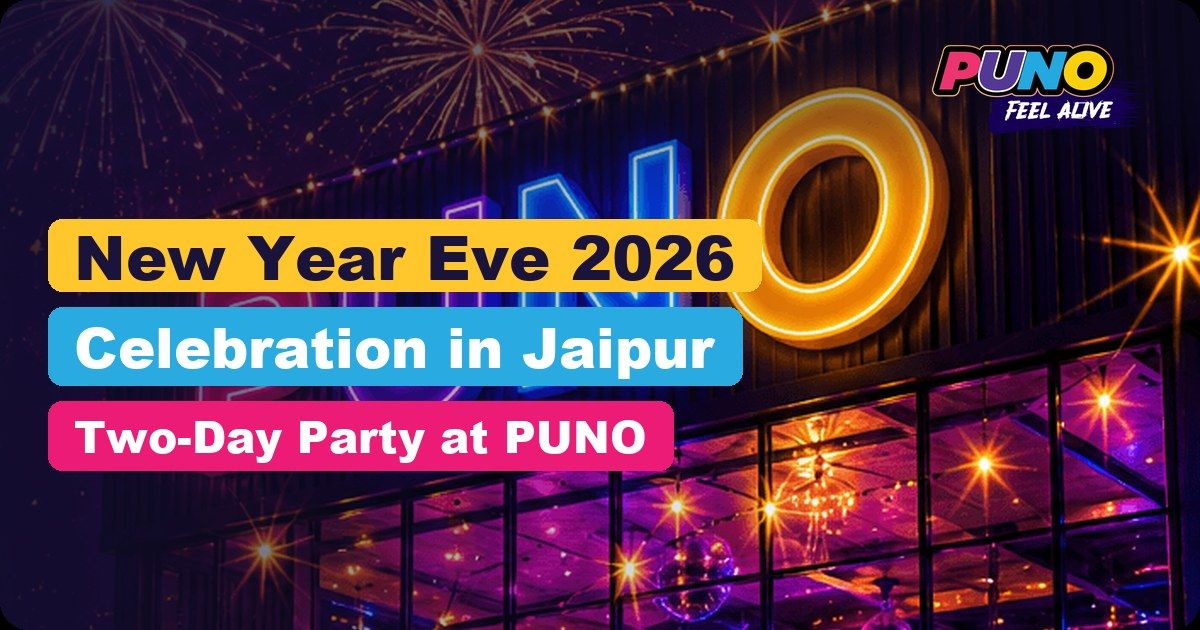 New Year Eve 2026 Celebration in Jaipur