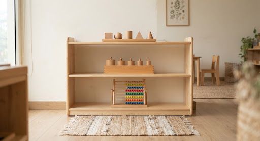 Natural Wood Montessori Arena