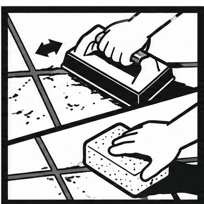 Remove Excess Grout