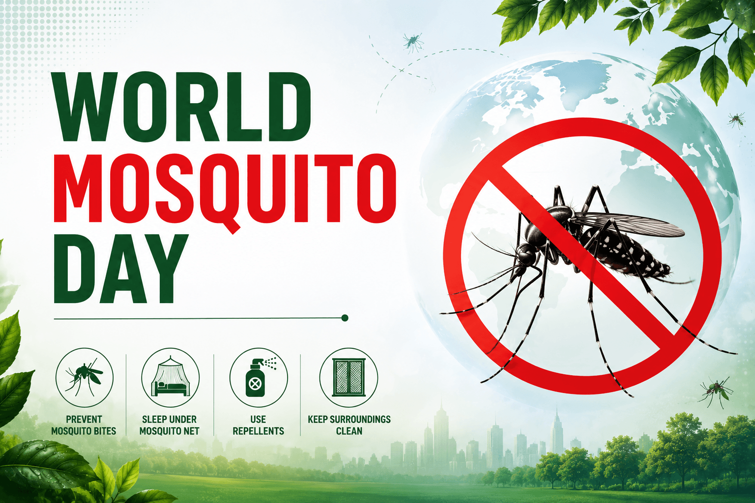 World Mosquito Day: Malaria, Mosquito-Borne Diseases, Symptoms & Prevention
