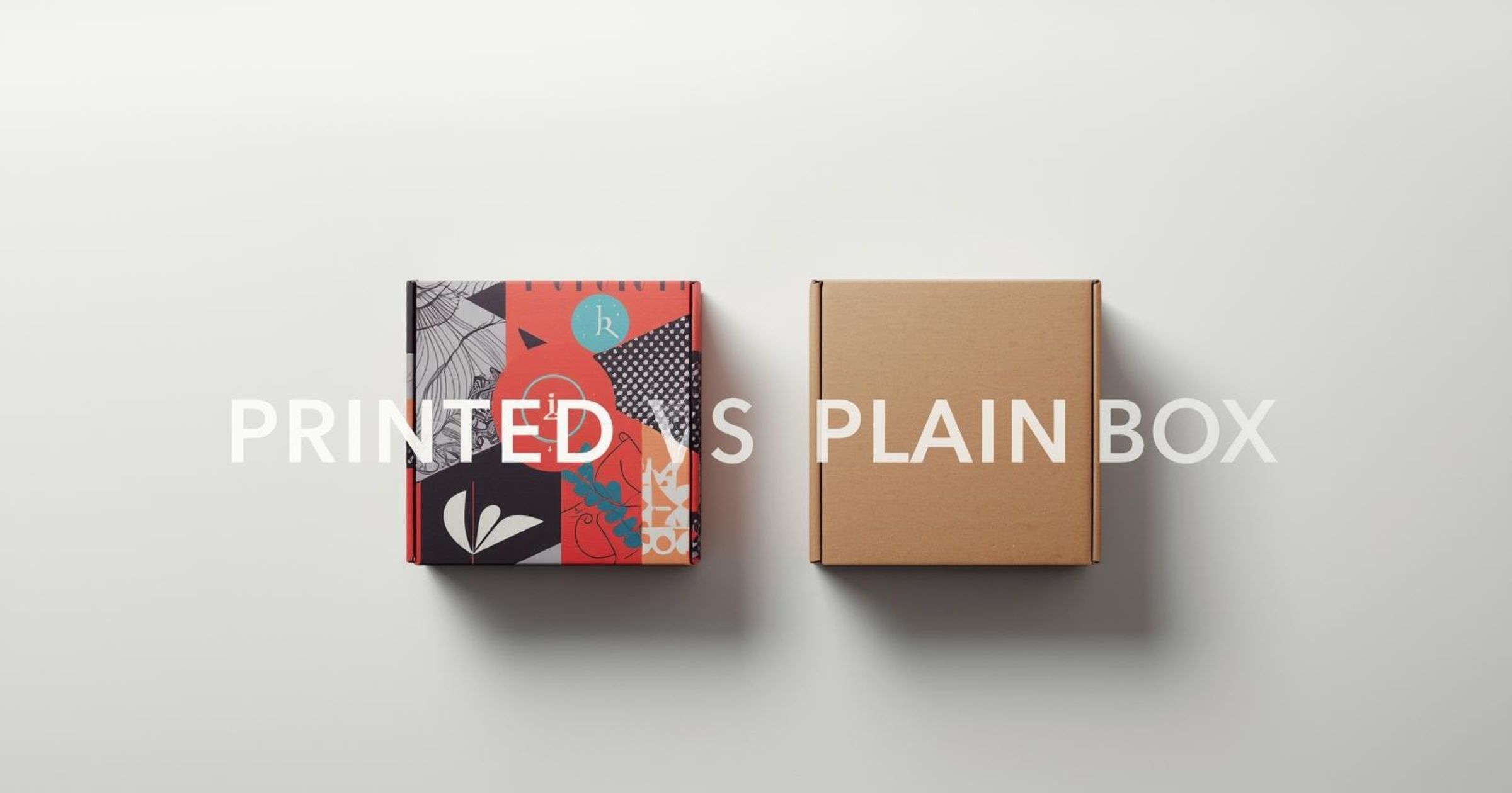 Comparing Printed and Plain Boxes: Pros & Cons