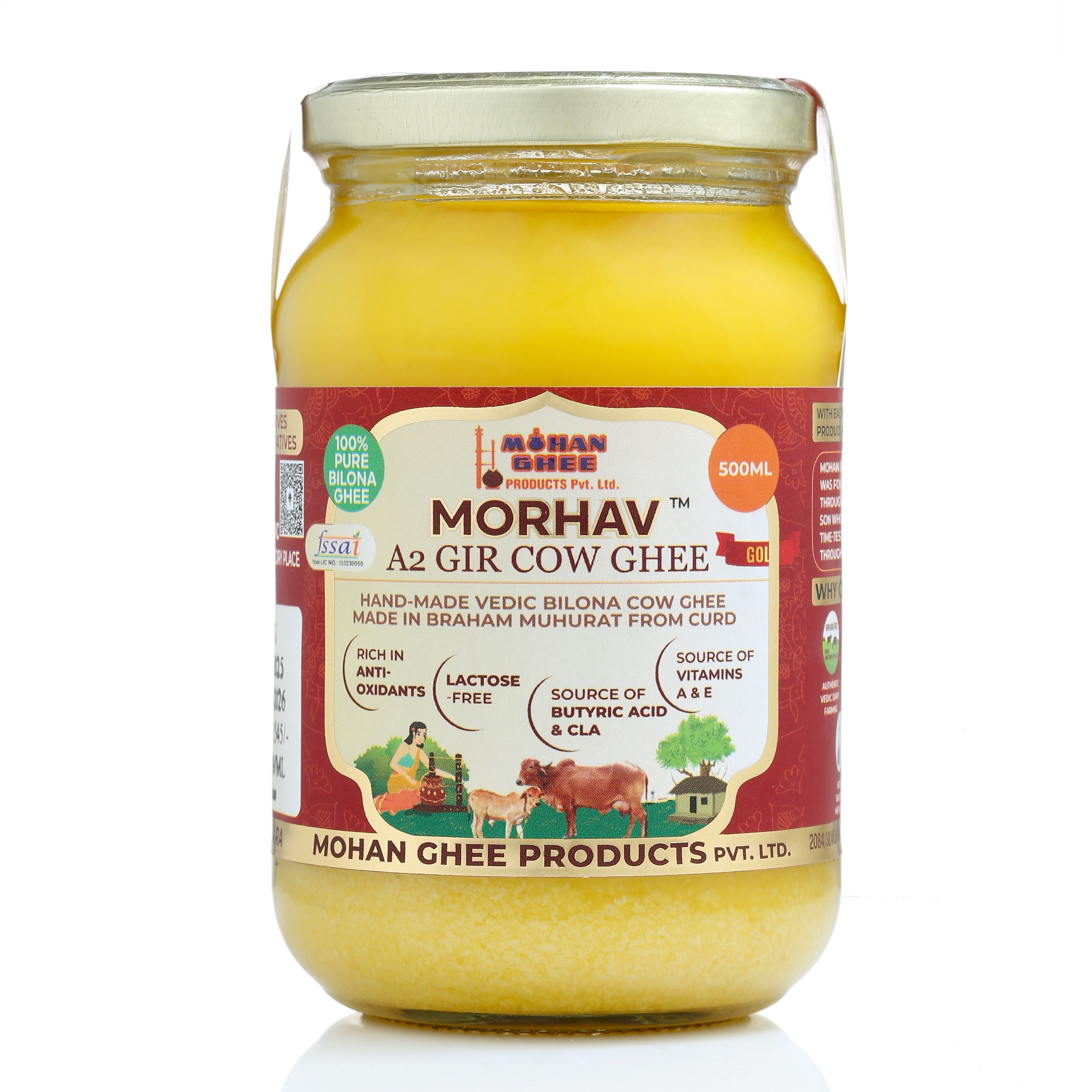 MORHAV® A2 GIR COW GHEE GOLD