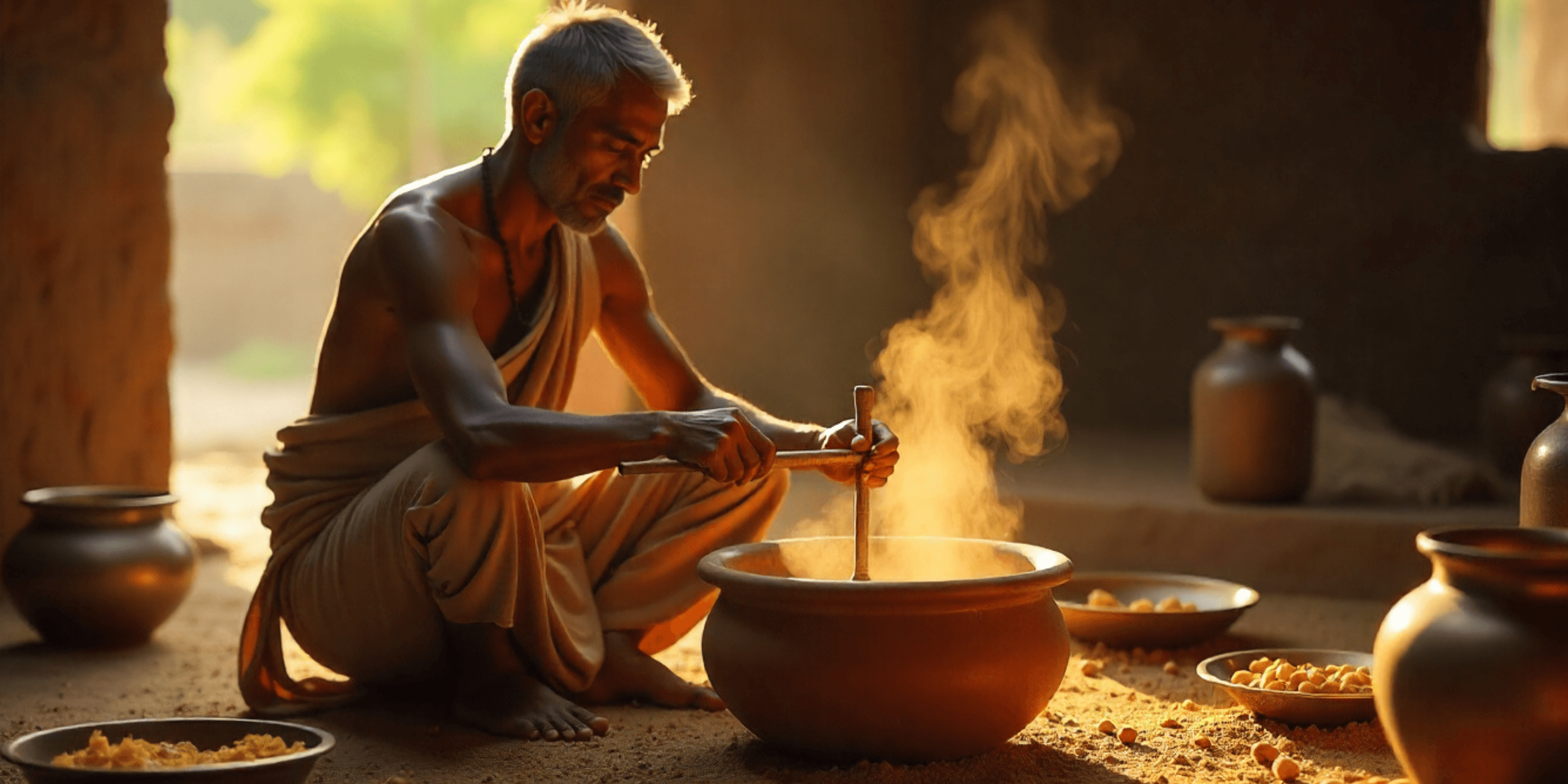 Crafted using the Ayurvedic Bilona Method