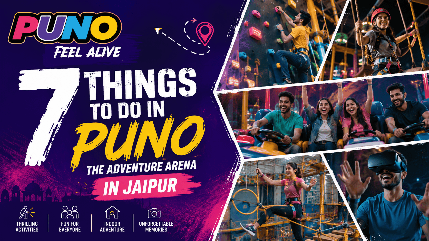 7 things to do in Puno The adventure arena in Jaipur