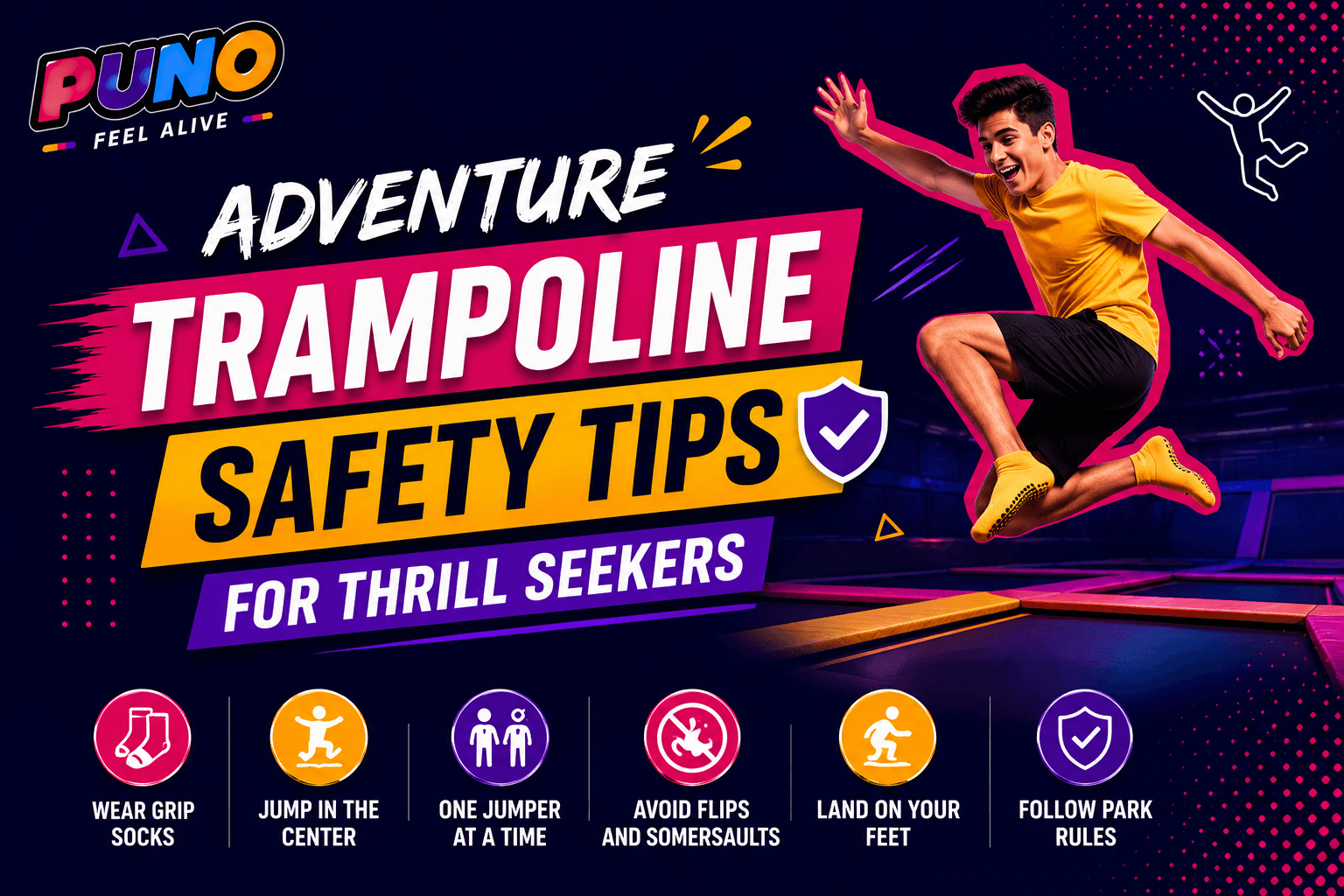 Adventure Trampoline Safety Tips for Thrill Seekers