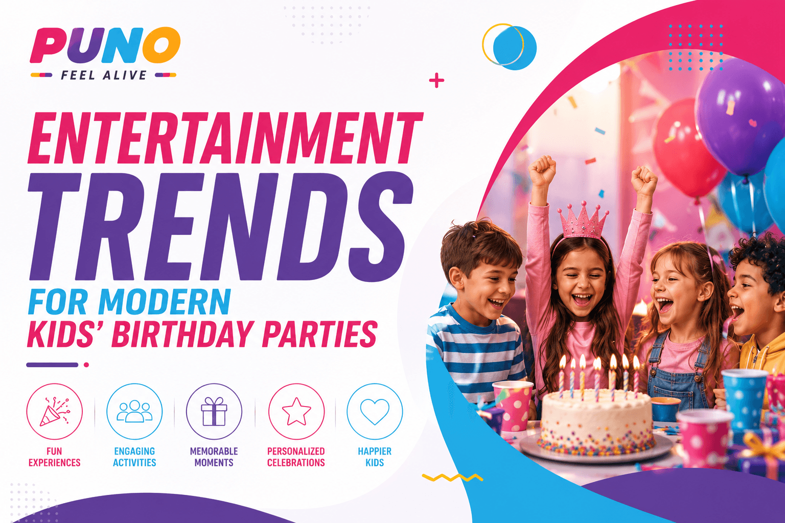 Entertainment Trends for Modern Kids’ Birthday Parties