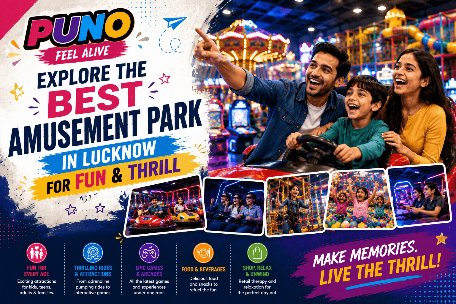 Explore the Best Amusement Park in Lucknow for Fun & Thrill