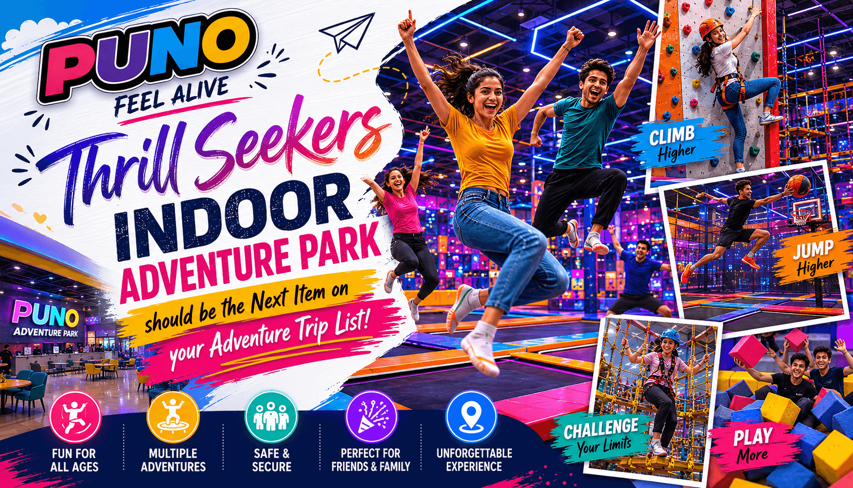 Thrill Seekers Indoor Adventure Park should be the Next Item on your Adventure Trip List