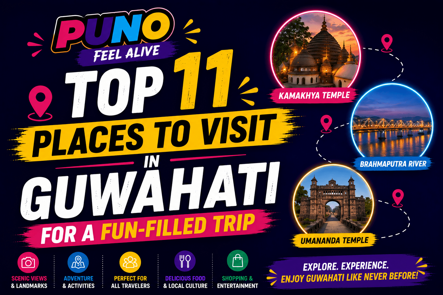 Top 11 Places To Visit In Guwahati For A Fun-filled Trip