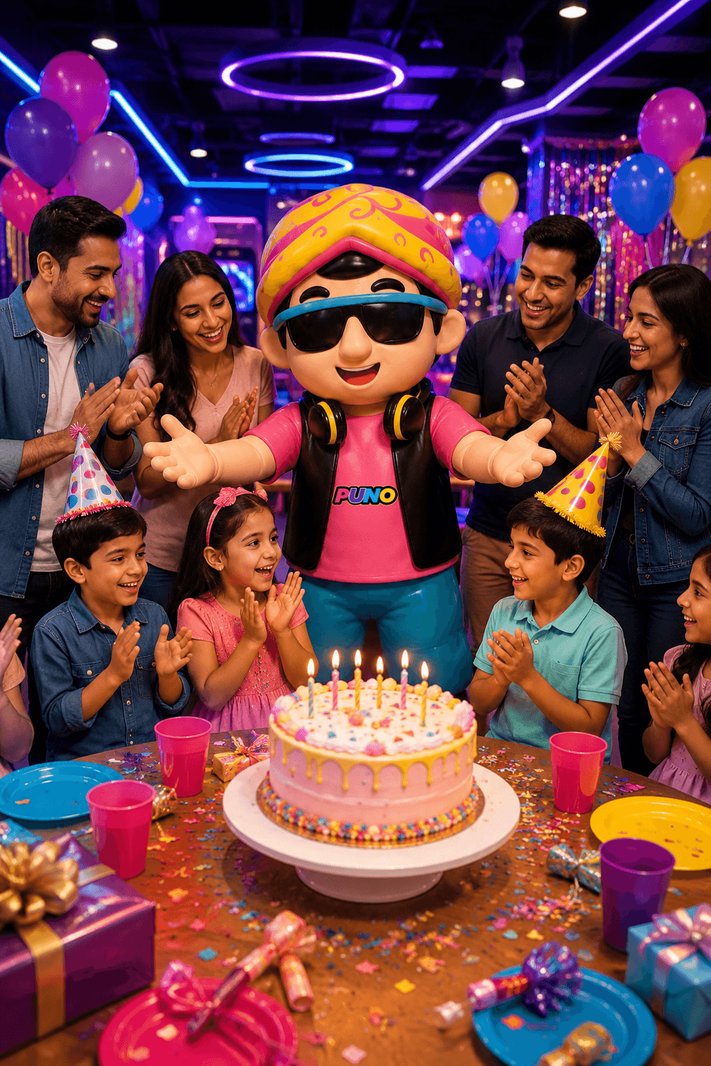 Celebration and birthday spaces