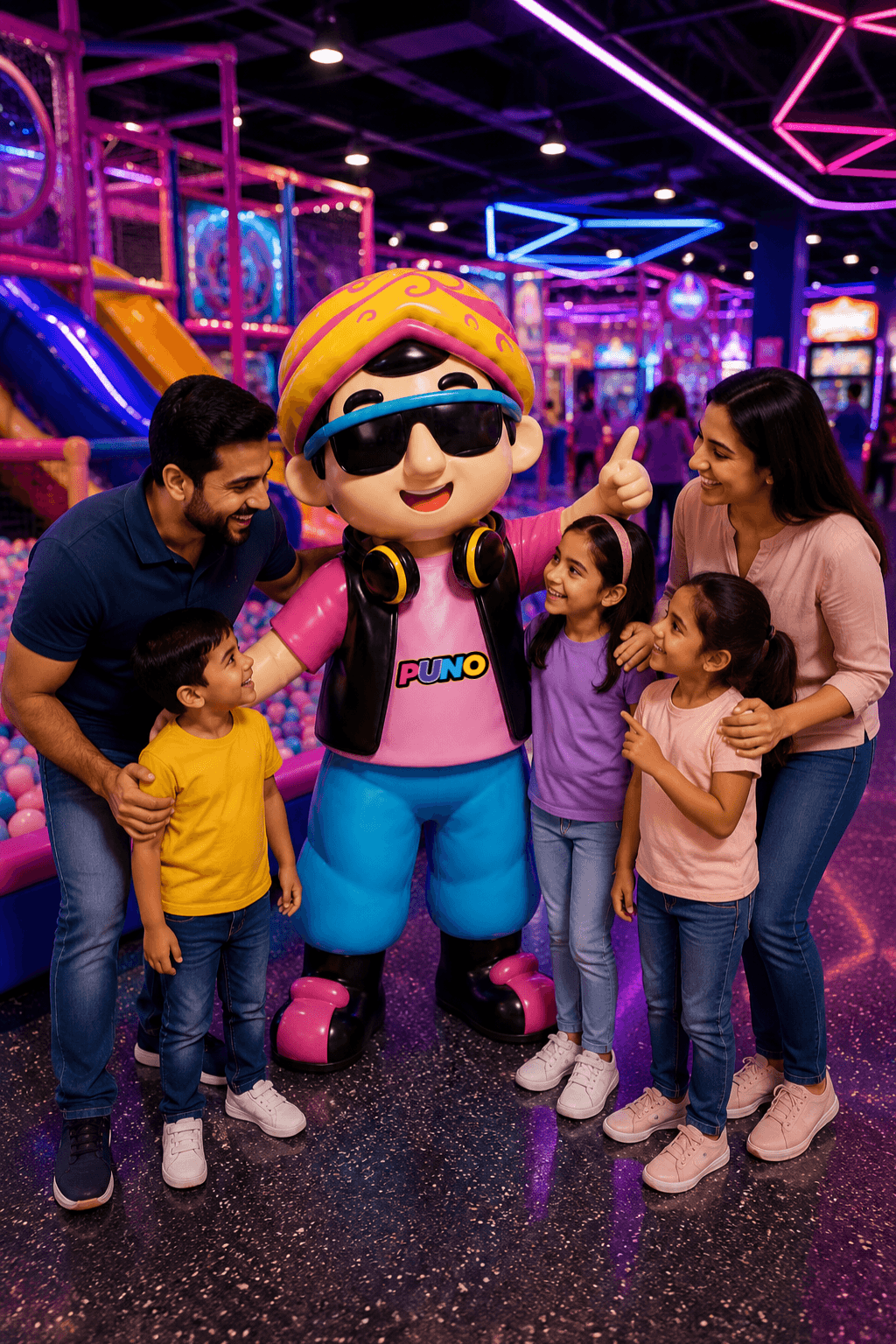 Family-friendly destination experience