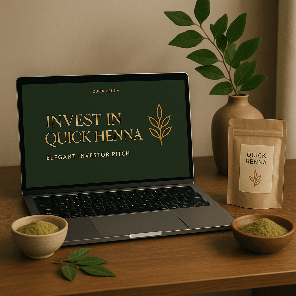 Invest in Quick Henna | Pioneering Natural Hair Care Solutions