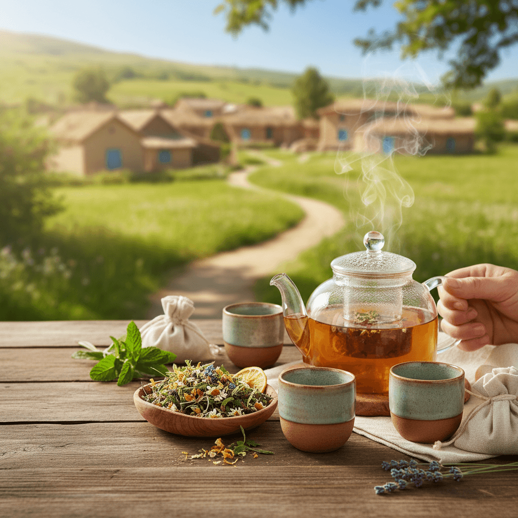 Relaxed Herbal Tea
