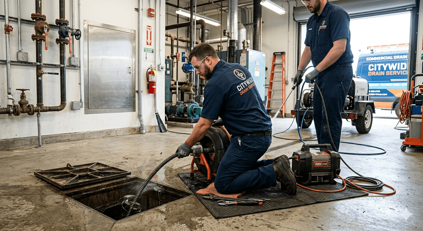 Commercial Drain Cleaning Services