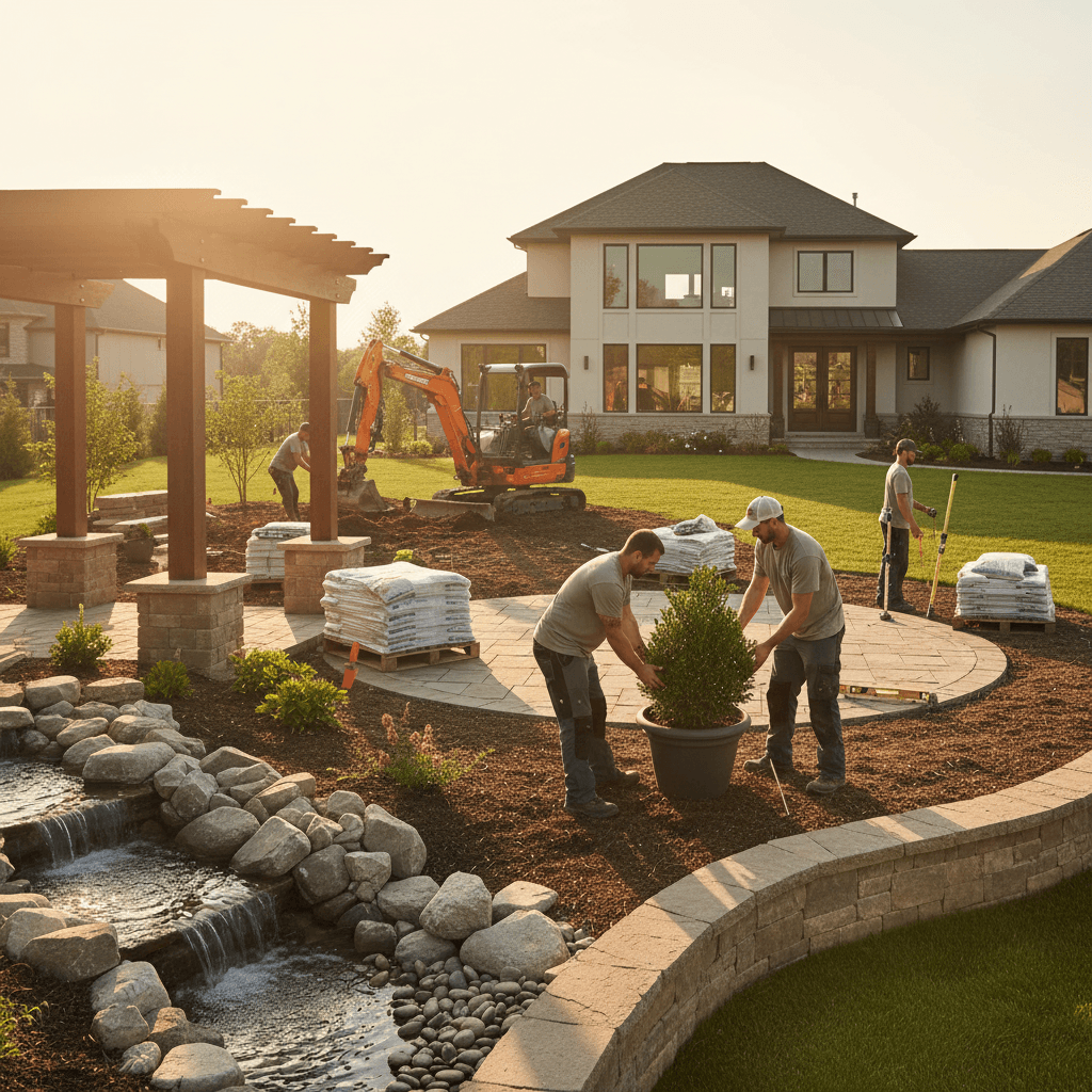 Active Landscaping Projects