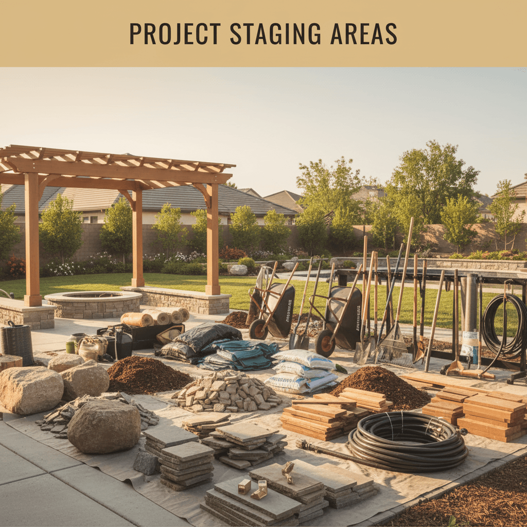 Project Staging Areas